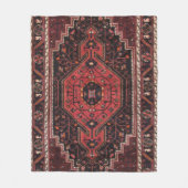 Persian Rug Eastern Accent Vintag Turkish Retro Fleecedecke (Vorderseite)