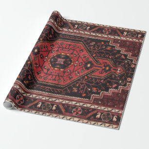 Persian Rug Eastern Accent Vintag Turkish Retro Geschenkpapier