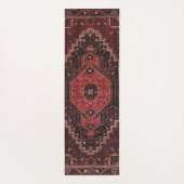 Persian Rug Eastern Accent Vintag Turkish Retro Yogamatte (Rückseite)