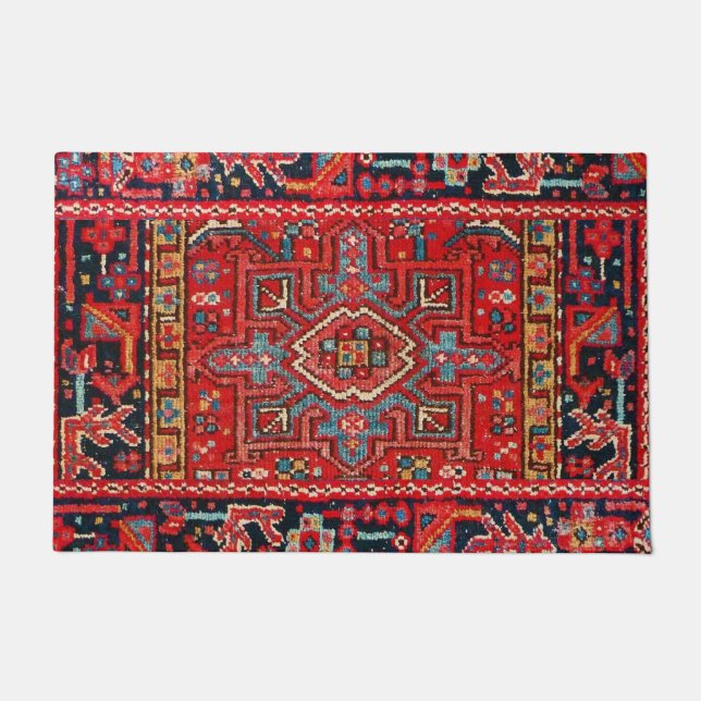 Persian Rug Pattern Door Mat Fußmatte (Vorderseite)