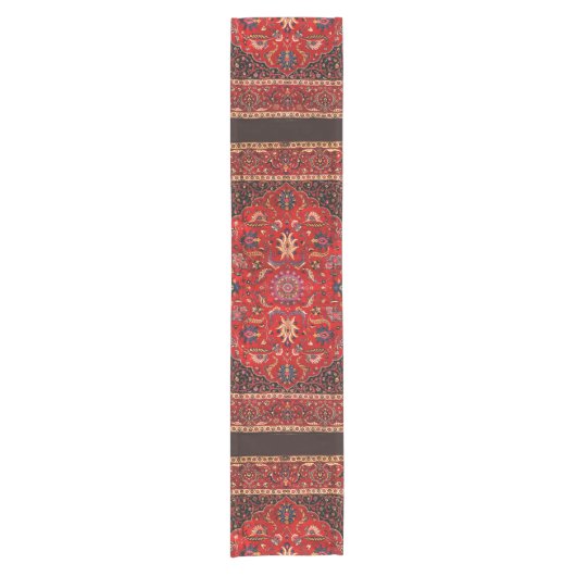 Persian Rug Table Runner Kurzer Tischläufer (Vorderseite)