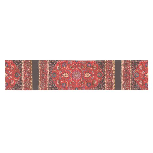 Persian Rug Table Runner Kurzer Tischläufer (Horizontal)