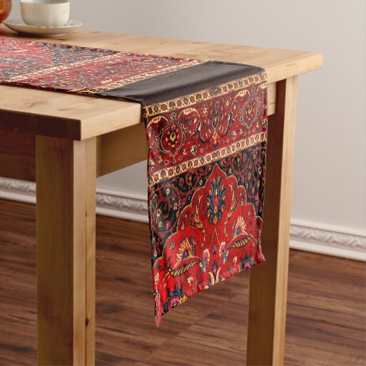 Persian Rug Table Runner Kurzer Tischläufer (Beispiel)
