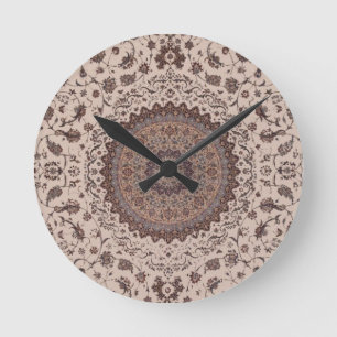 Persian Rug Wall Clocks Runde Wanduhr