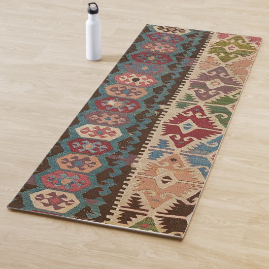 Persian Turkish Rug Pattern Killim Yogamatte (Beispiel)