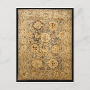 PERSIAN VINTAG FLORAL POSTKARTE
