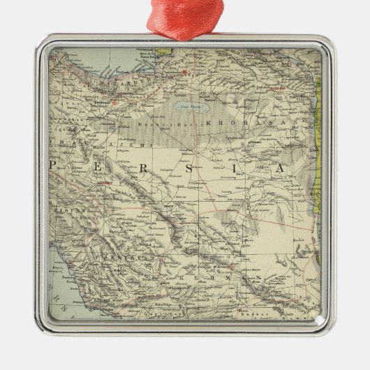 Persie Ornament Aus Metall (Vorne)