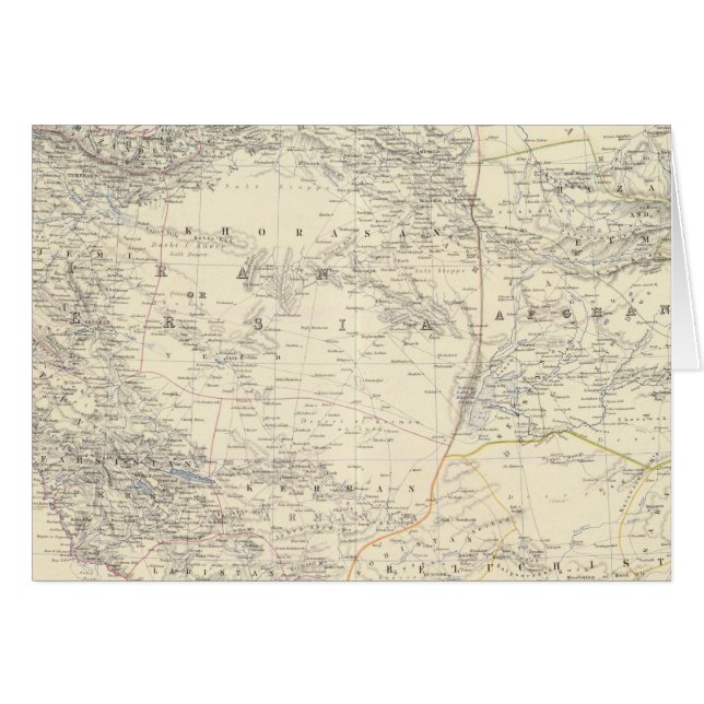 Persien, Afghanistan (Vorderseite (Horizontal))