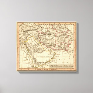 Persien, Arabien Leinwanddruck