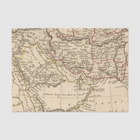 Persien, Arabien Seidenpapier (Vorderseite)