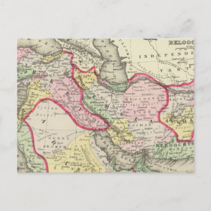 Persien, Arabien, Türkei, Afghanistan, Belochistan Postkarte