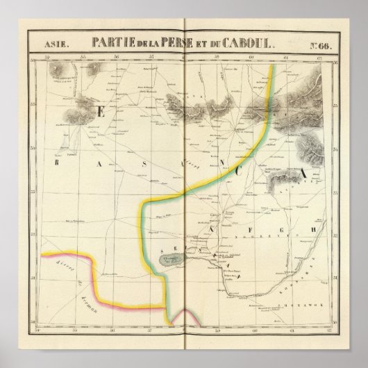 Persien, Kabul Asien 66 Poster (Vorne)