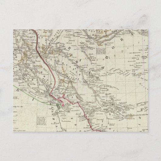 Persien, Osmanisches Reich Postkarte (Vorderseite)