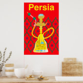 Persien-Reiseposter Poster (Küche)