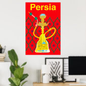 Persien-Reiseposter Poster (Heimbüro)