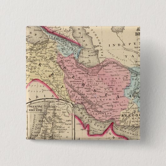 Persien, Türkei, Afghanistan, Belochistan Button (Vorderseite)