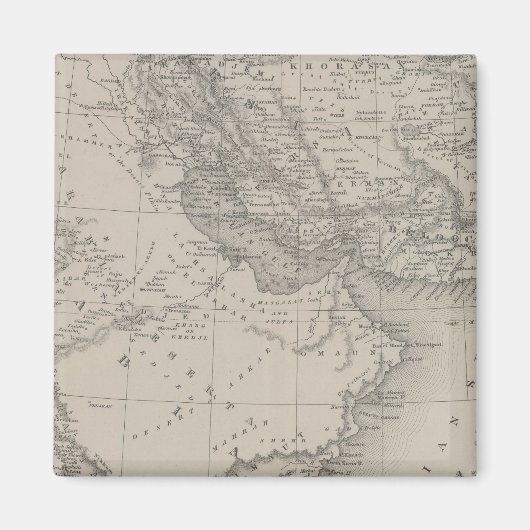 Persien und Arabien Magnet (Vorne)