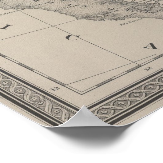 Persien und Arabien Poster (Ecke)