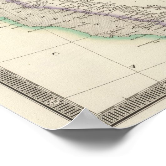 Persien und Arabien Poster (Ecke)