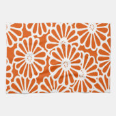 Persimmon Asian Moods Floral Handtuch (Horizontal)