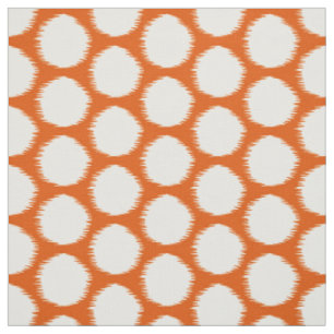Persimmon Asian Moods Ikat Dots Stoff