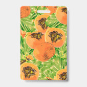 Persimmon Ausweis (Rückseite)