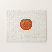 Persimmon (Diospyros) Fruchtfarben