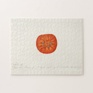 Persimmon (Diospyros) Fruchtfarben Puzzle
