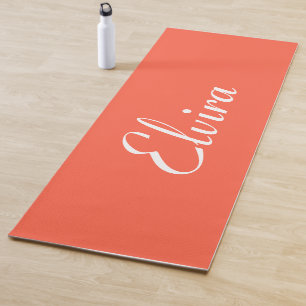 Persimmon Eleganter Name Stilvolle Trendy Yogamatte
