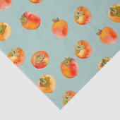 Persimmon Fruit Tiled Seidenpapier (Ausschnitt)