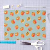 Persimmon Fruit Tiled Seidenpapier (Handwerk)