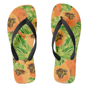 Persimmon(kaki) Badesandalen