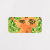 Persimmon (Kaki) Etiketten (Design 1)