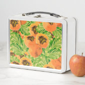 Persimmon (Kaki) Metall Brotdose (Beispiel)
