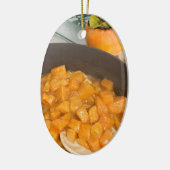 Persimmon Keramik Ornament (Links)