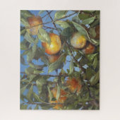 Persimmon Obstbaum Schönes Original Kunstwerk Puzzle (Vertikal)
