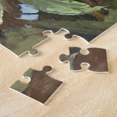 Persimmon Obstbaum Schönes Original Kunstwerk Puzzle (Seite)