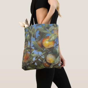 Persimmon Obstbaum Schönes Original Kunstwerk Tasche