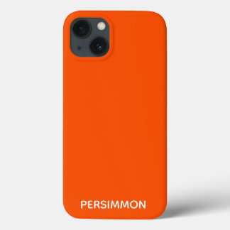 Persimmon roter Farbname Case-Mate iPhone Fall Hülle