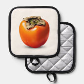 Persimmon Topflappen (Vorderseite/Rückseite)