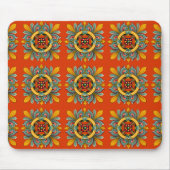 Persimmon-Viktorianisch-Tile-Design Mousepad (Vorne)