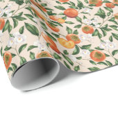Persimmon Wrapping Paper Geschenkpapier (Rolleneckpunkt)