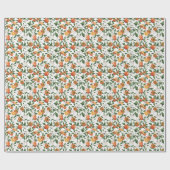 Persimmon Wrapping Paper Geschenkpapier (Flach)