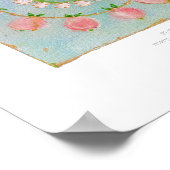 Persimmondruck Poster (Ecke)