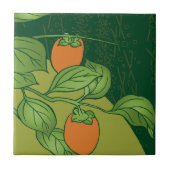 Persimmonen Fliese (Vorderseite)