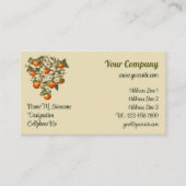 Persimmonen Visitenkarte (Vorderseite)