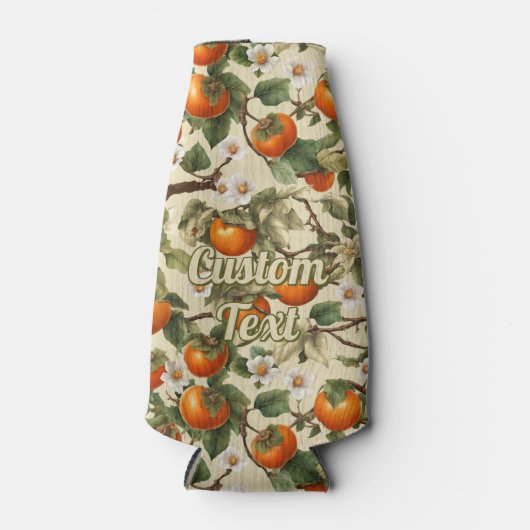 Persimmonmuster Flaschenkühler (Vorderseite)