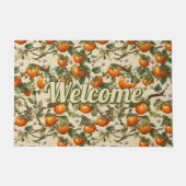 Persimmonmuster Fußmatte (Vorderseite)