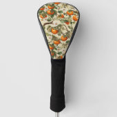 Persimmonmuster Golf Headcover (Vorderseite)