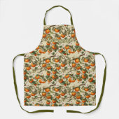 Persimmonmuster Schürze (Vorderseite)